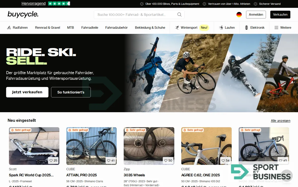 Capture : Kaufe & verkaufe gebrauchte Fahrräder und Sportausrüstung online | buycycle